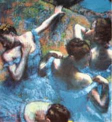 Edgar Degas Danseuses Bleues china oil painting image